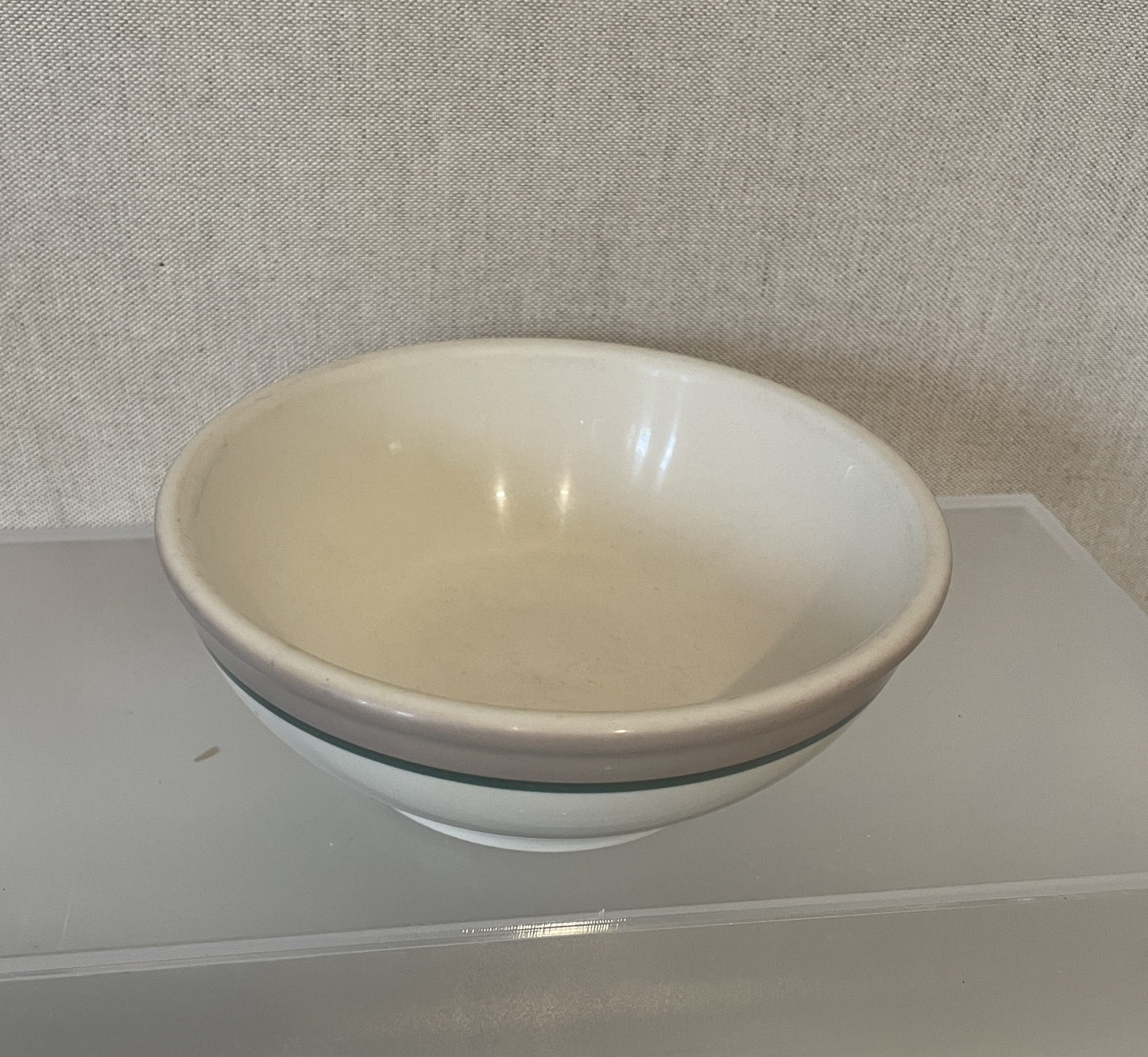 Striped Edge Soup Bowl