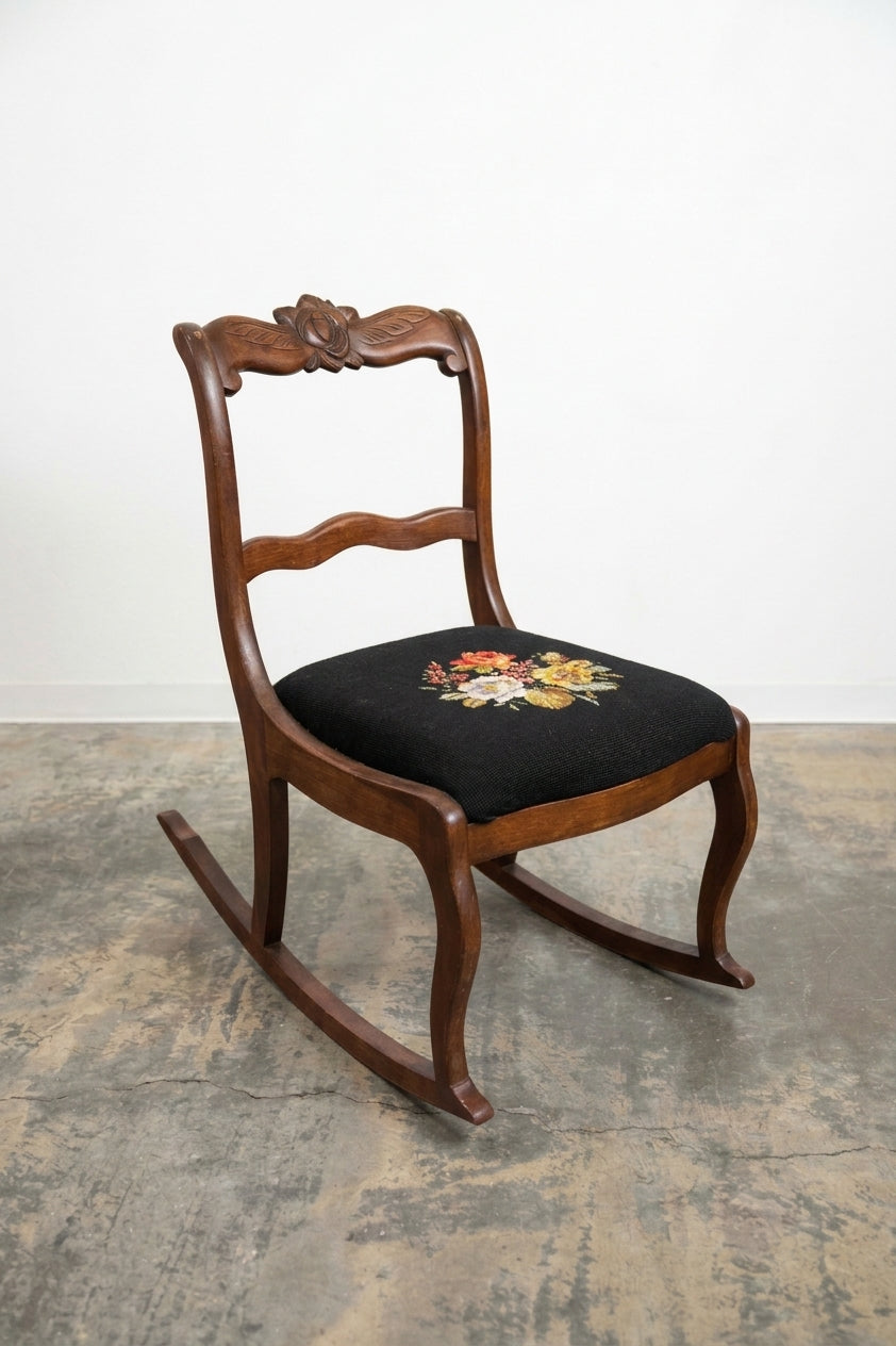 Needlepoint Rocker - Christie