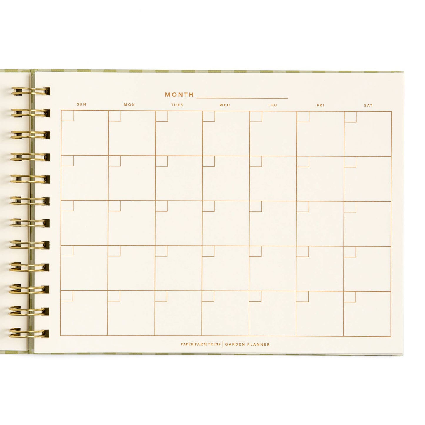 Life On The Homestead Garden Planner - Gingham