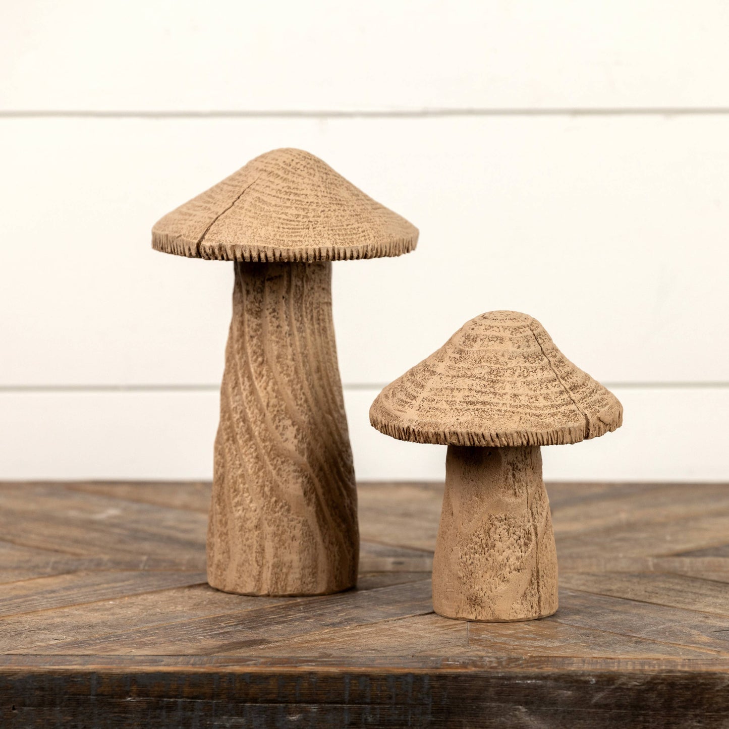 6.5" Natural Mushroom