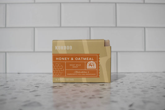 Honey and Oatmeal Bar Soap