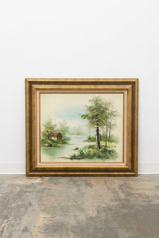 Art - Cabin on the Lake