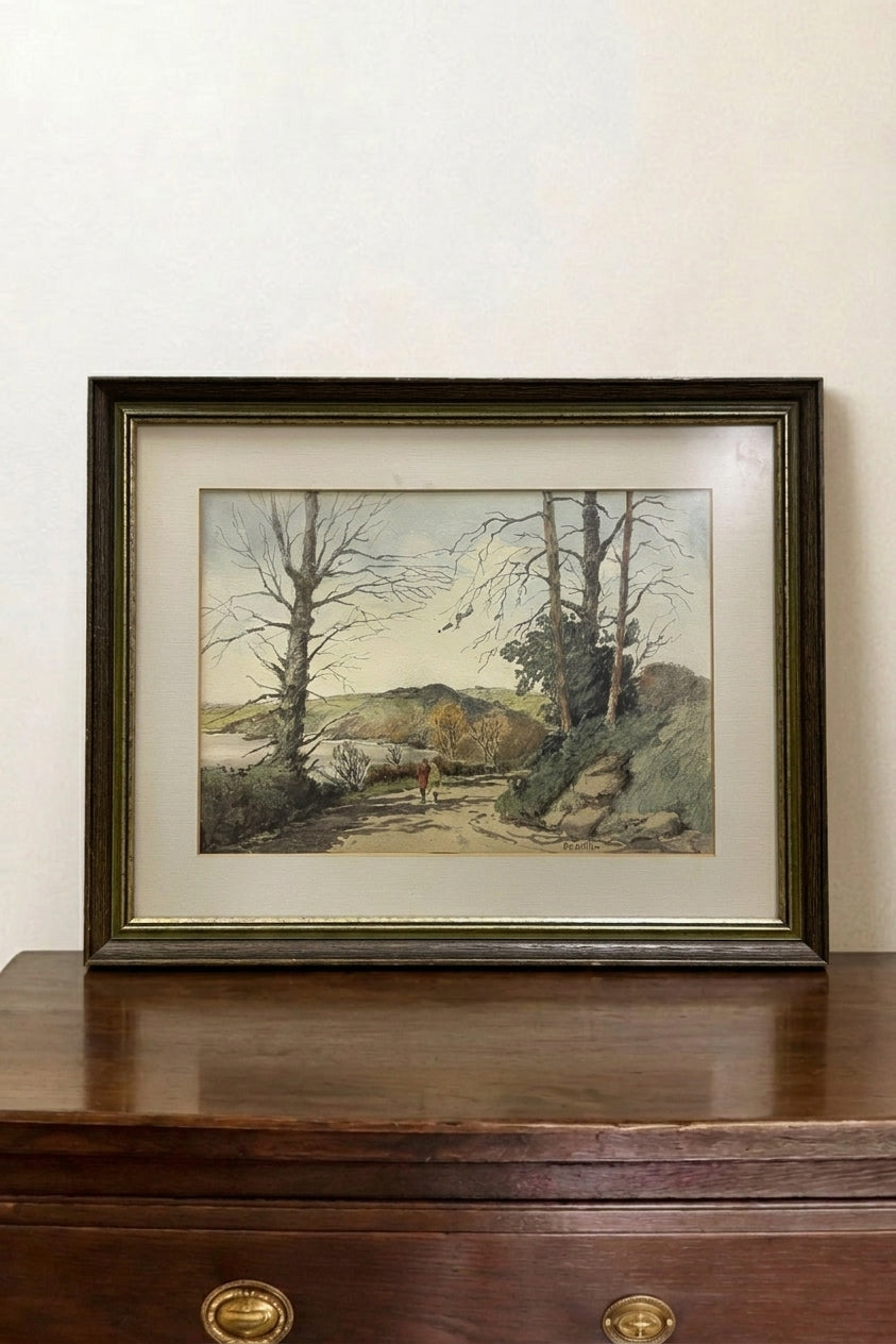 Art - (E.E. Willis Watercolor Landscape)