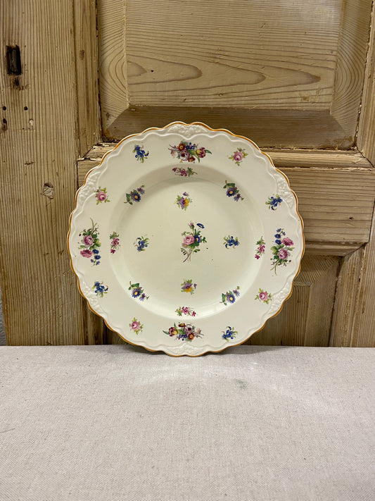 Vintage Floral Salad Plate