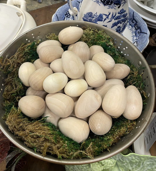 Wooden Eggs