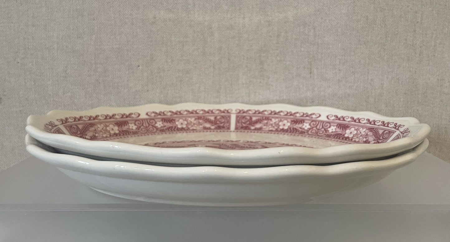 Scalloped Oval Dish