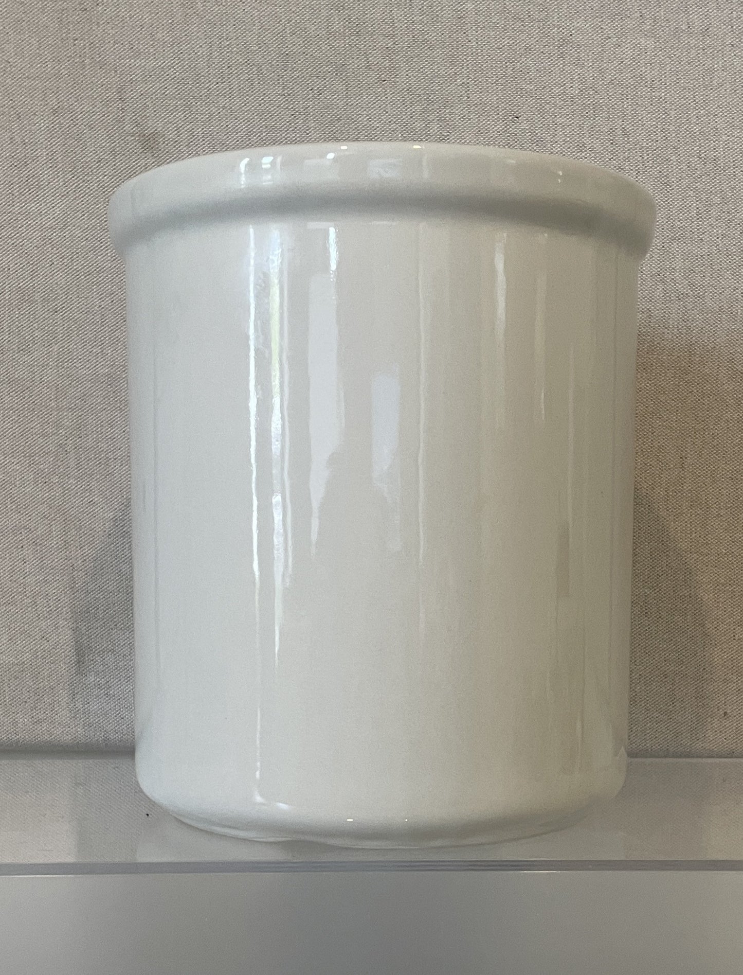 Ironstone Utensil Crock
