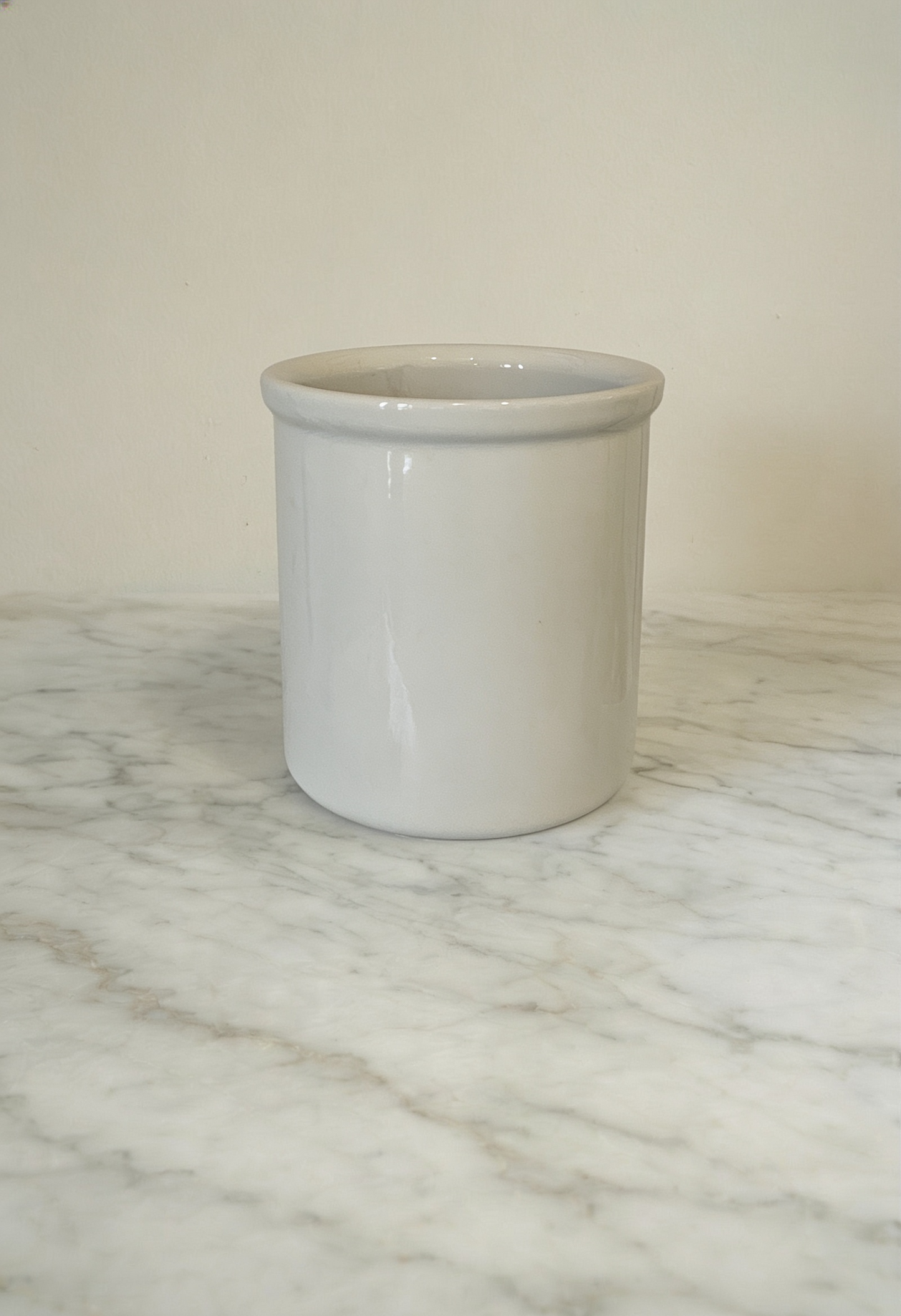 Ironstone Utensil Crock