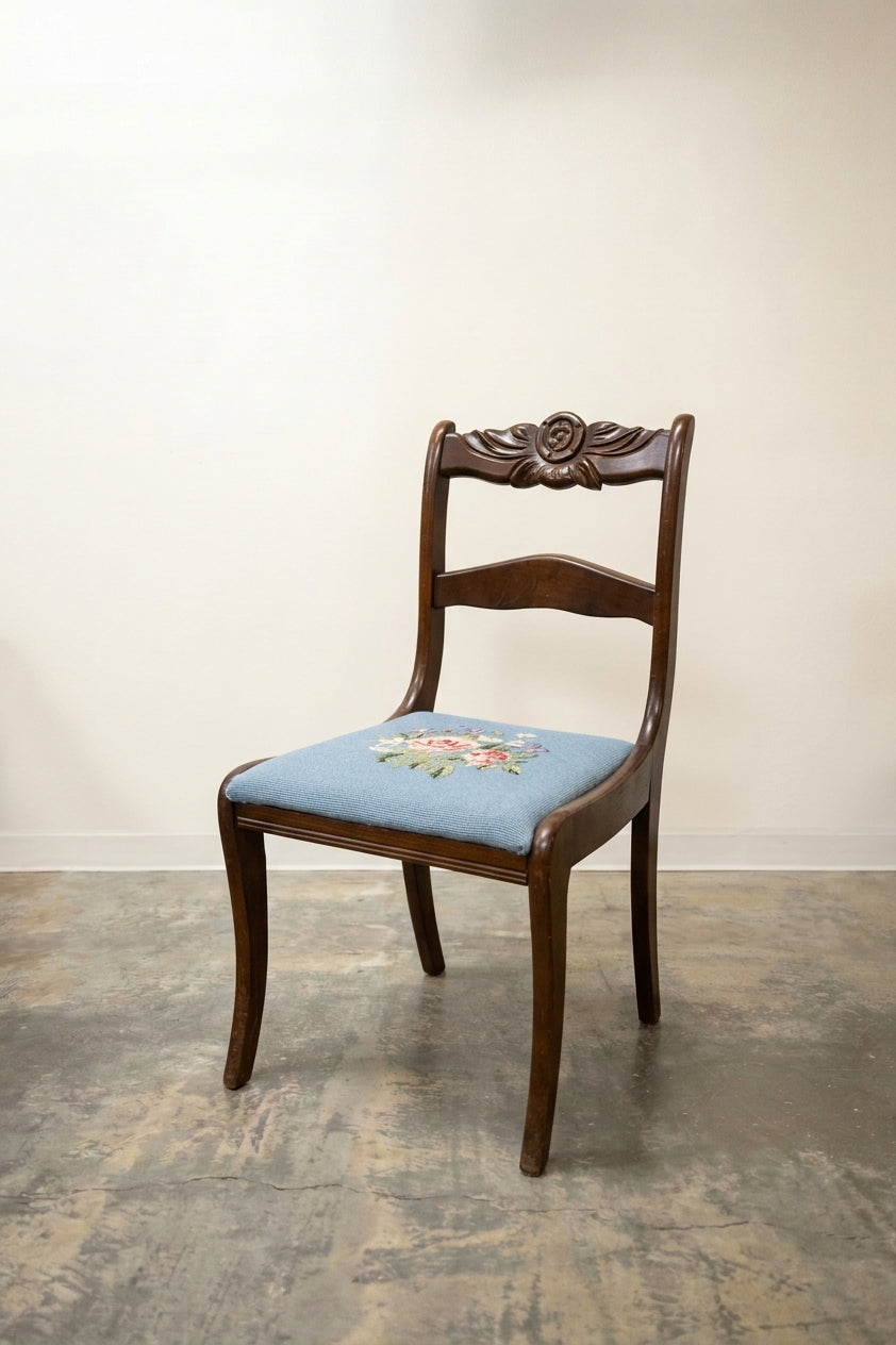 Needlepoint Chair - Christie