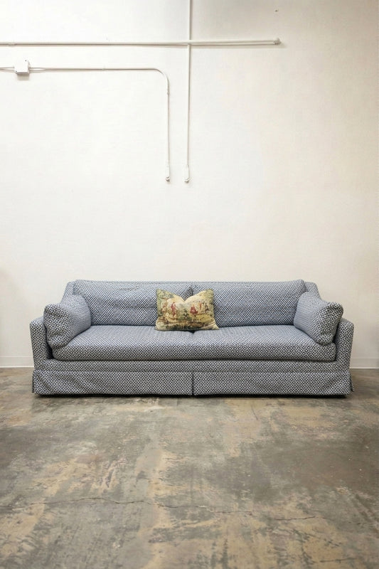 Sapphire Trellis Upholstered Sofa