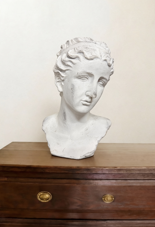 Vintage Lady Bust Planter