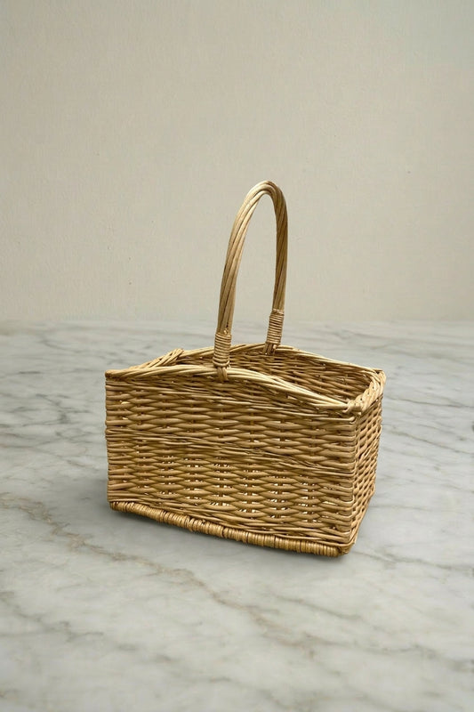 Woven Basket w/ Handle