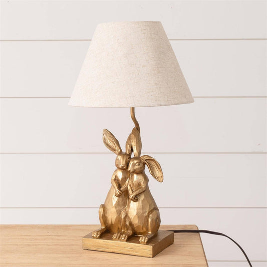 Lamp - Gold Bunnies (PC)