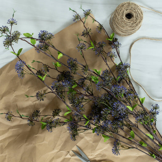 36" Purple Eucalyptus Seed Stem