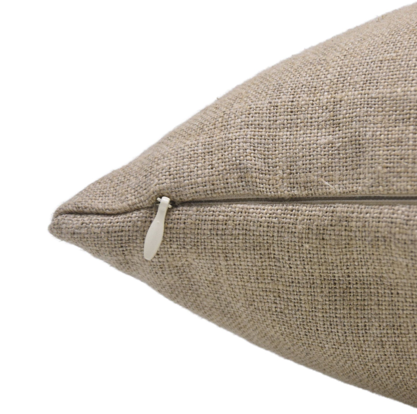 Decorative Block Design Thick Linen Pillow Cover - Amitabh